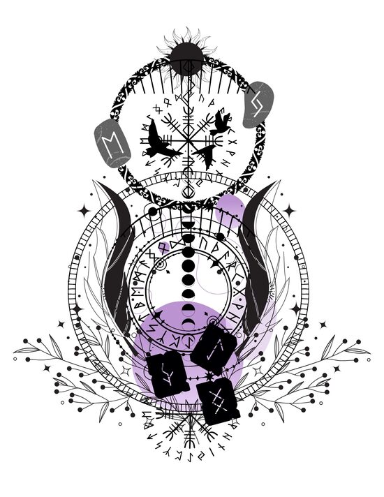 MIDGARD - ASGARD RUNE READING (WRITTEN)